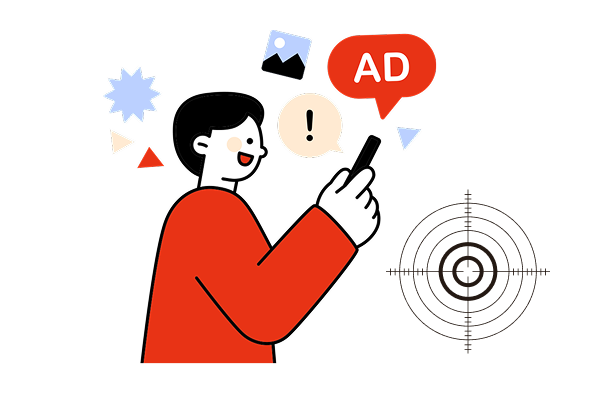 Webの狙撃手「スマホにポスティング」